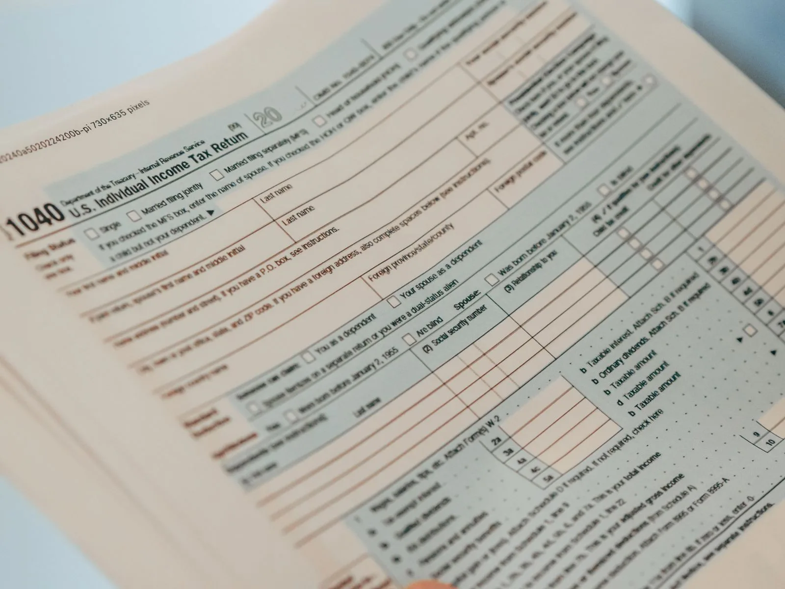 IRS tax notice on desk representing successor tax liability